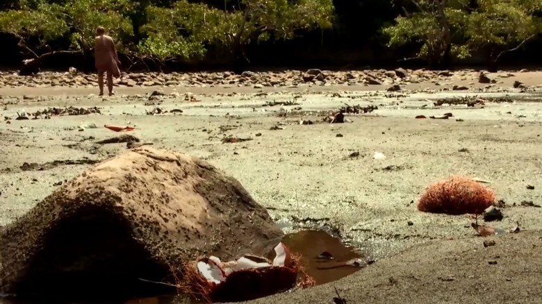 coconuts on the beach Naked and Afraid