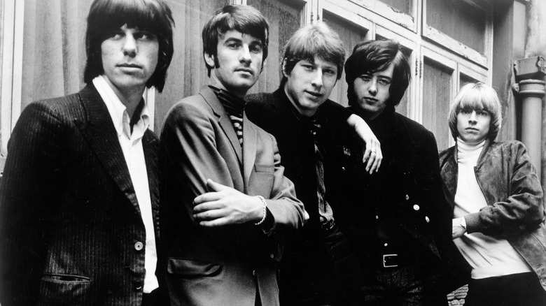 The Yardbirds pose for band photo