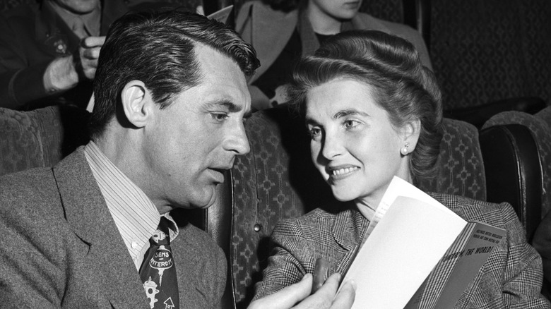 Cary Grant and Barbara Hutton at the theater