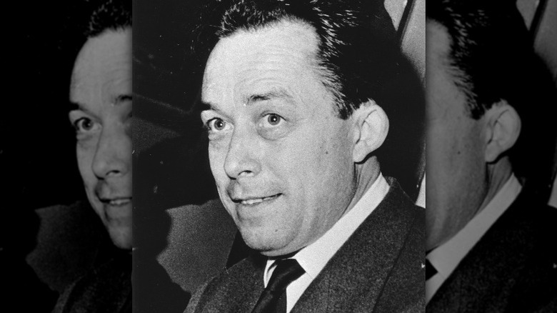 Albert Camus getting the Nobel Prize