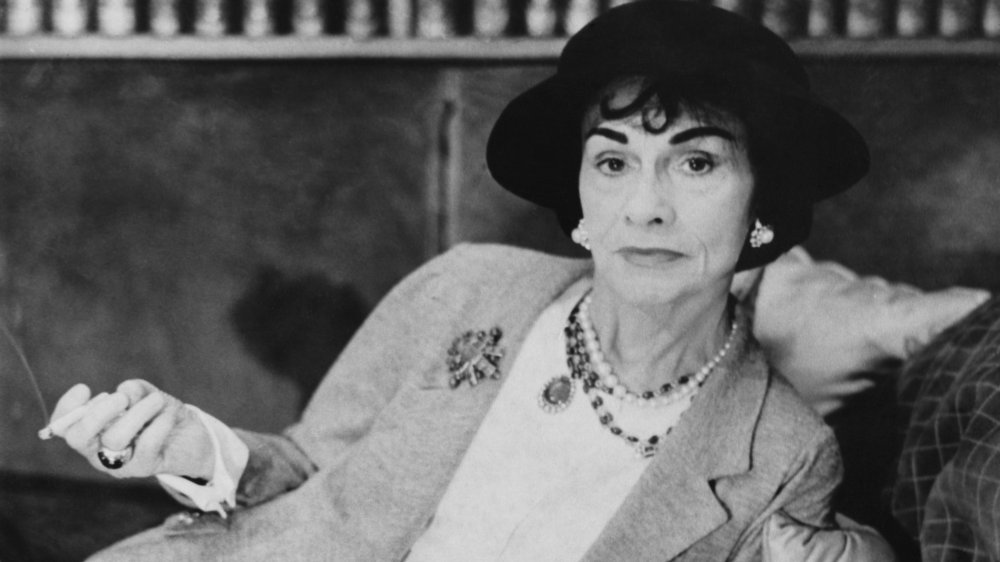 Designer Coco Chanel in 1962