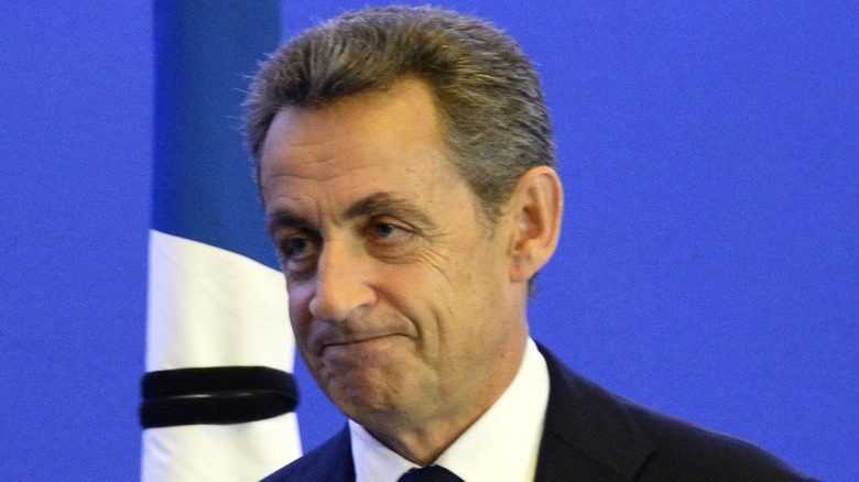 Nicolas Sarkozy smiling 