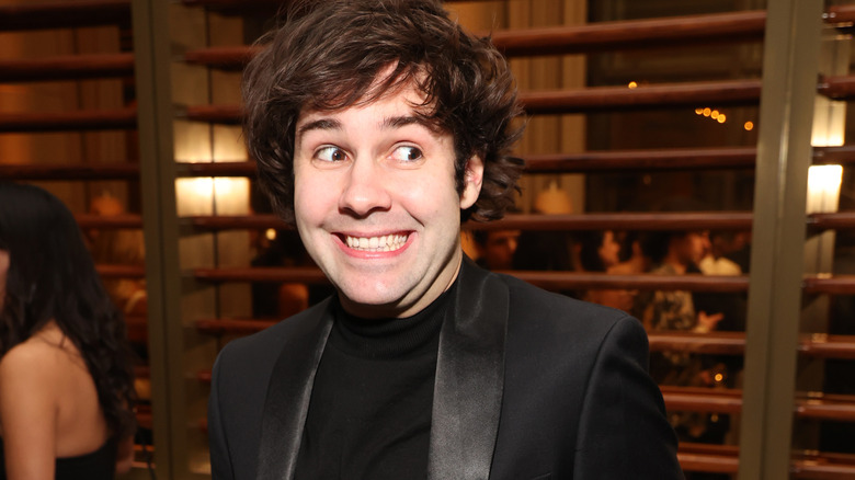 David Dobrik smiling at the camera