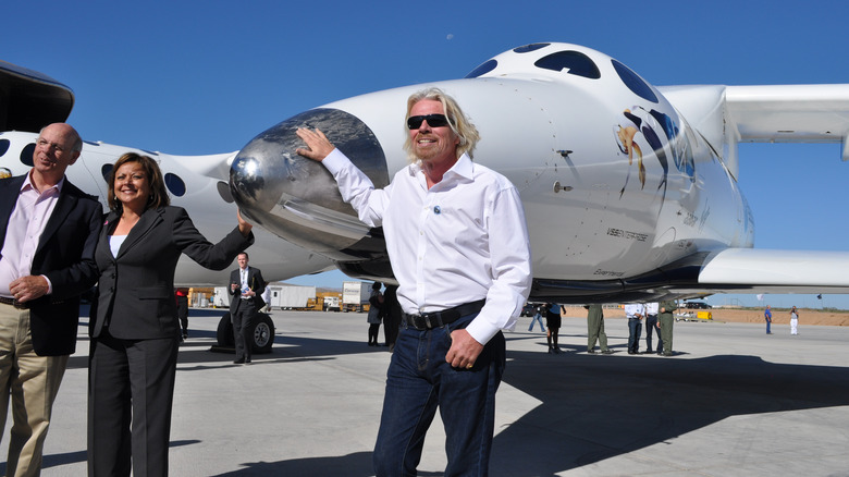 SpaceShipTwo Richard Branson