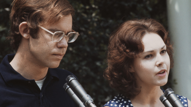 David and Julie Eisenhower speak