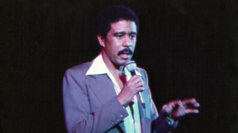 Richard Pryor on stage