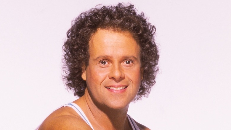 Richard simmons smiling