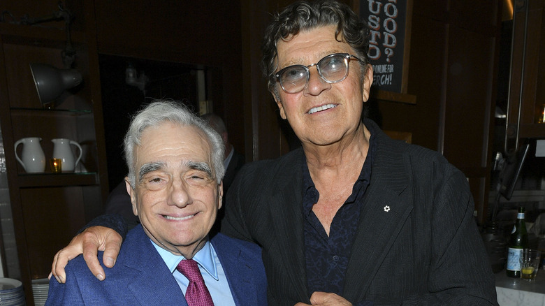 Robbie Robertson and martin Scorsese