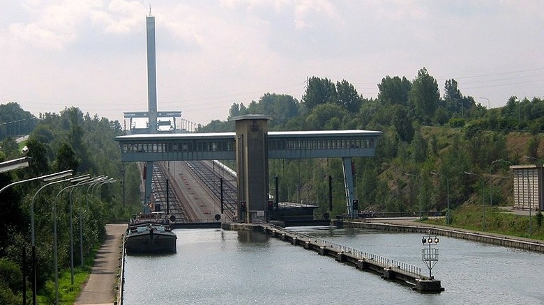 Ronquières (Belgium), the inclined plane canal