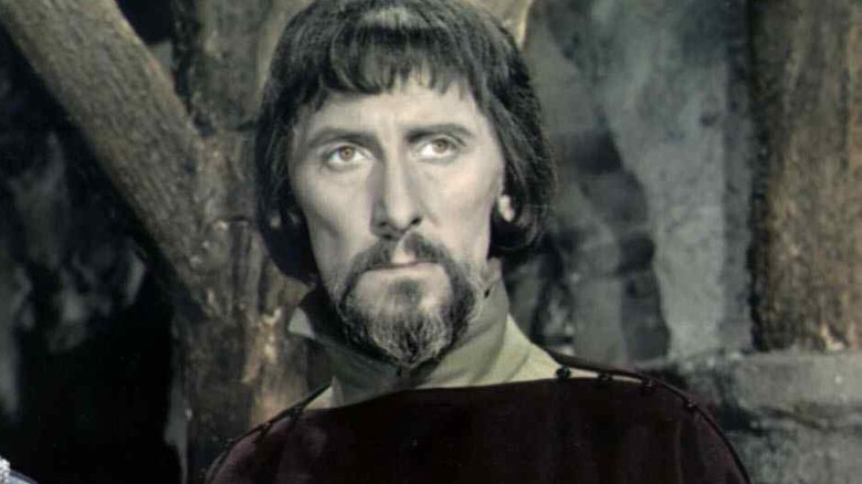 Peter Cushing as the Sheriff of Nottingham 