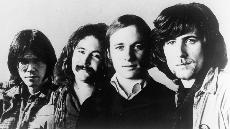 Photo of CSNY in 1970