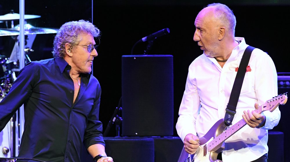 Roger Daltrey and Pete Townshend 