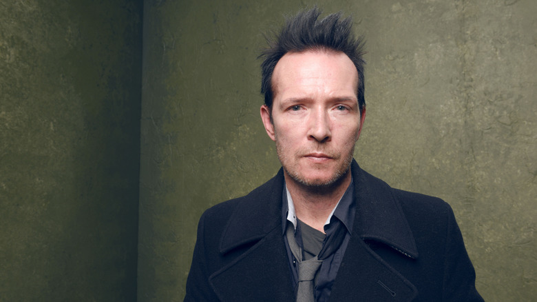 Scott Weiland posing for a moody portrait