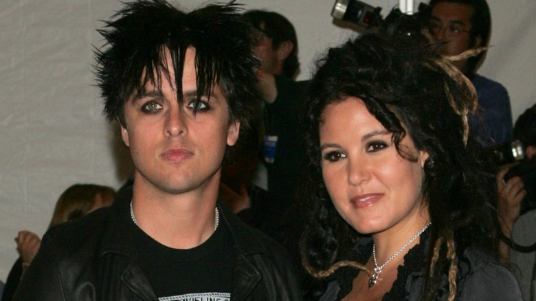 Billie Joe Armstrong spiky hair and Adrienne Nesser photographers