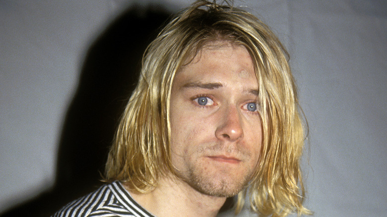 Kurt cobain sad face