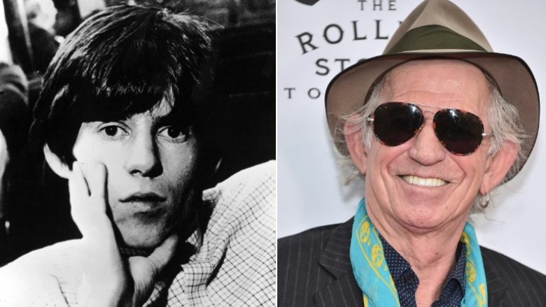 keith richards then now