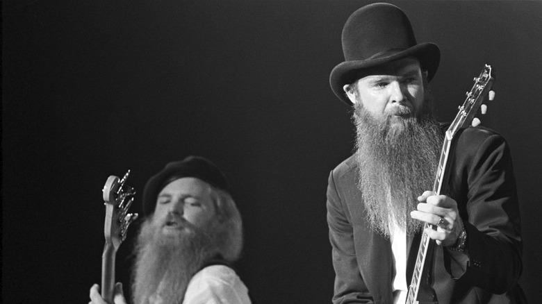 Dusty Hill and Billy Gibbons of ZZ Top