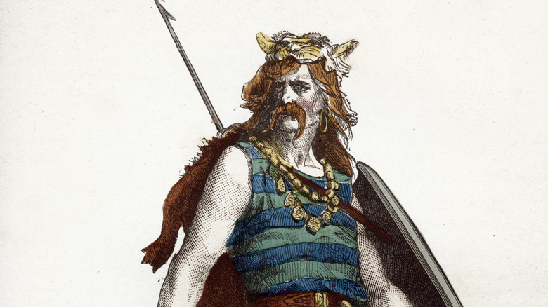 a Gaul warrior