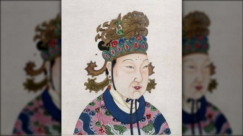 Illustration of Empress Consort Wu Zetian