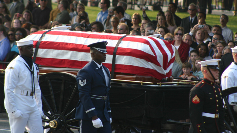 Ronald Reagan funeral procession