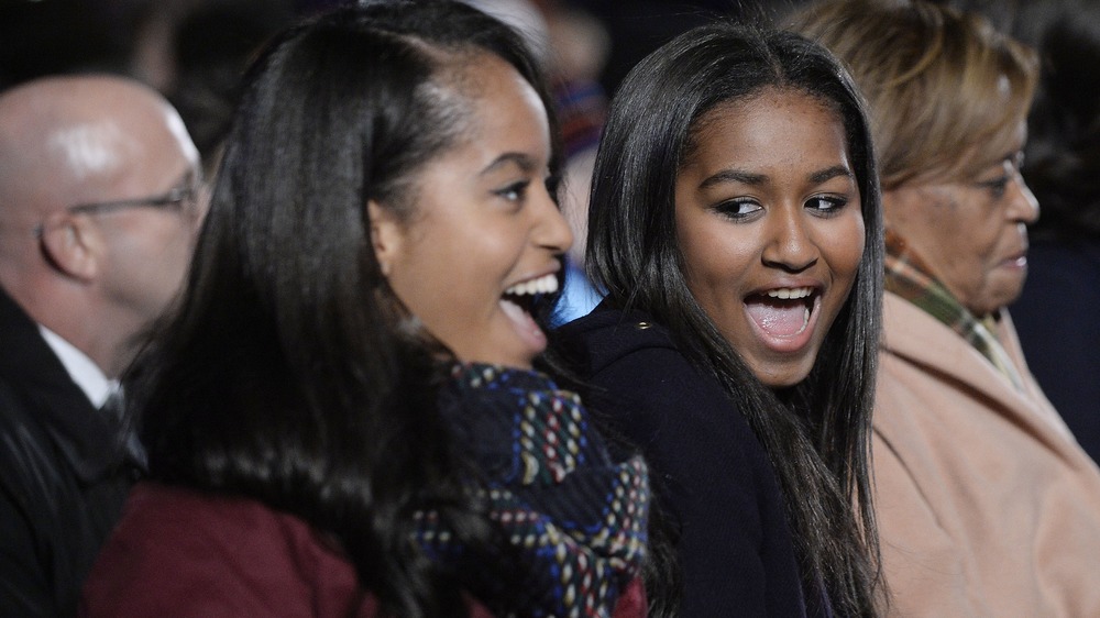 malia sasha obama