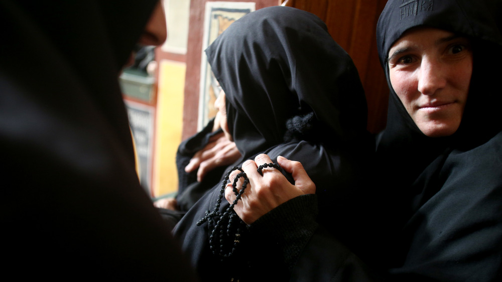 Orthodox nuns in Montenegro