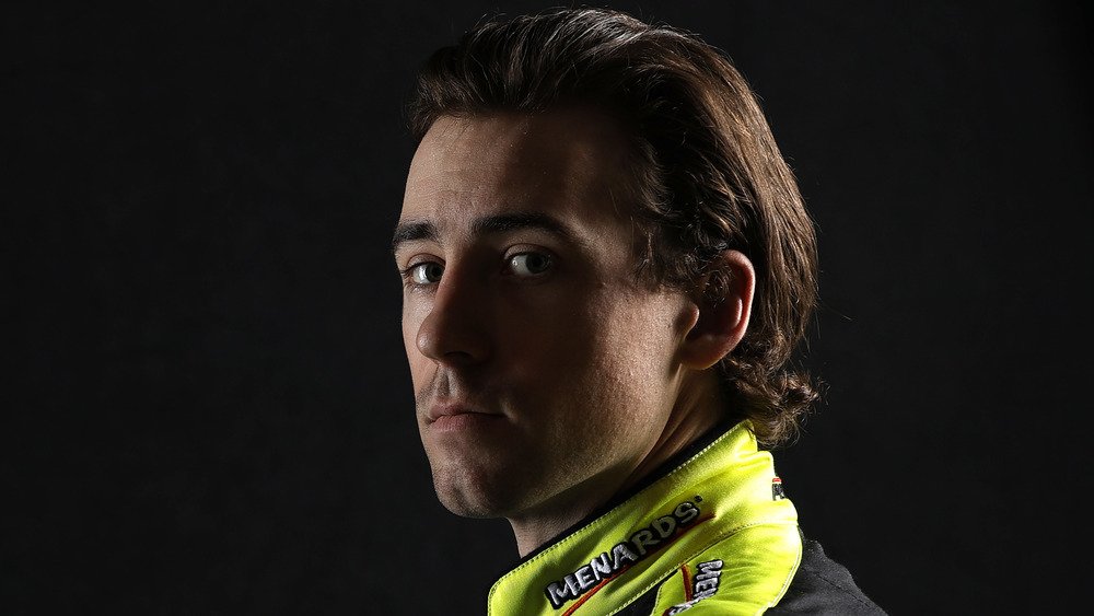 Ryan Blaney looking serious, 2021