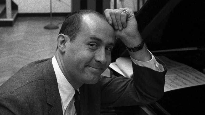 Henry Mancini at the piano