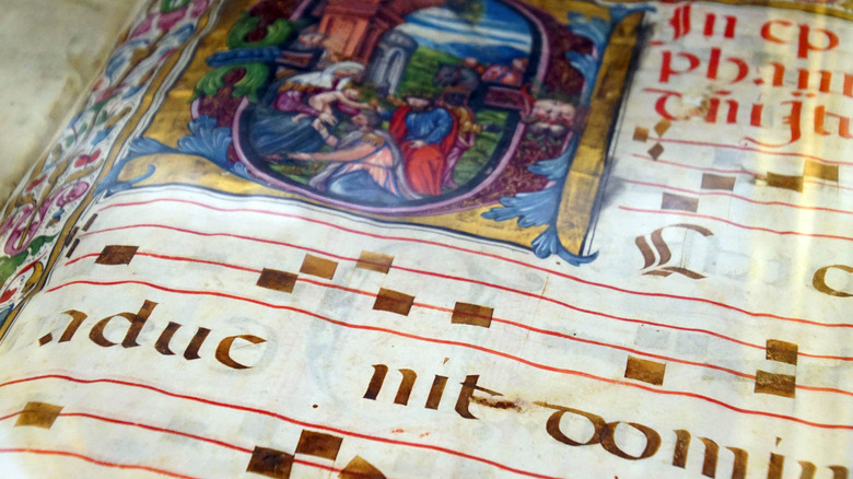 illuminated manuscript bible