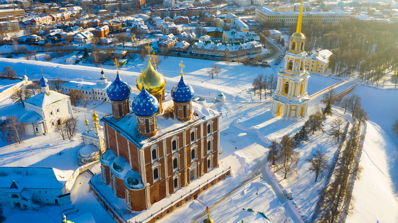 Ryazan Kremlin from above