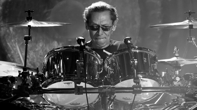 Alex Van Halen performing live