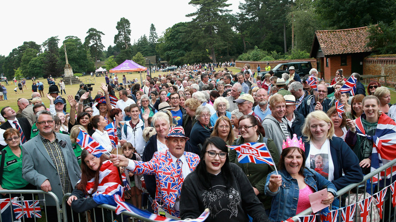 people at Sandringham Estate