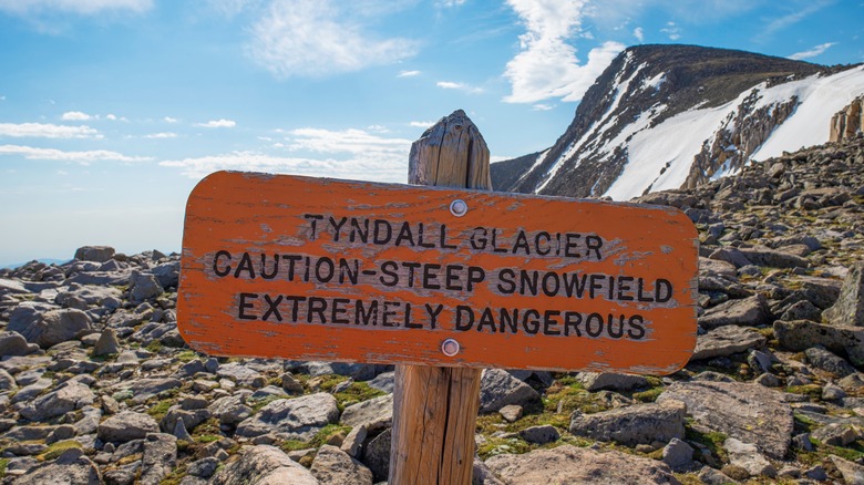 Tyndall Glacier