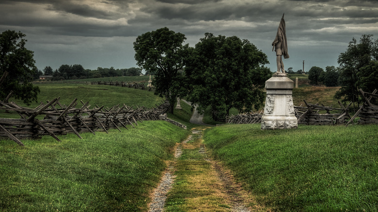 Bloody Lane on Antietam National Battlefield