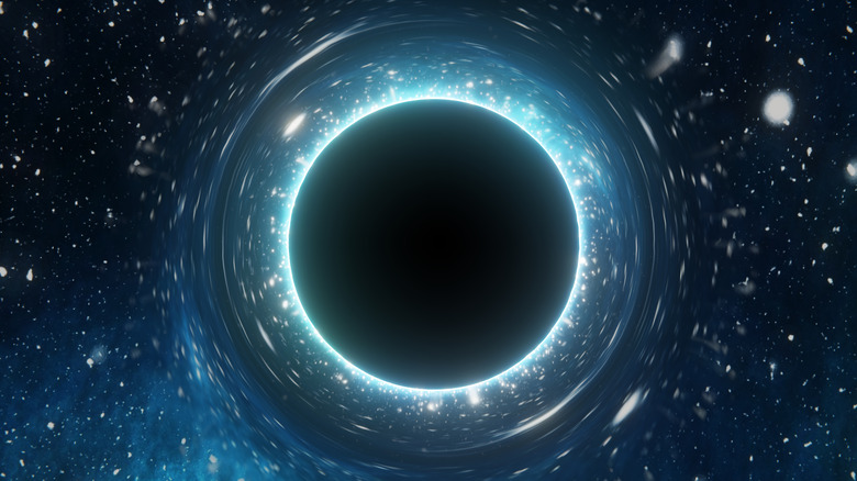 A black hole