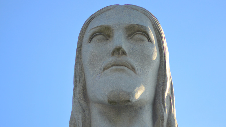 tatue of Christ the Redeemer (Cristo Redentor) on Corcovado Hill in the beautiful city of Rio de Janeiro