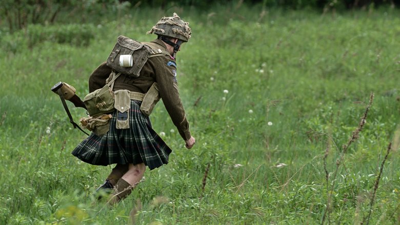 soldier, kilt