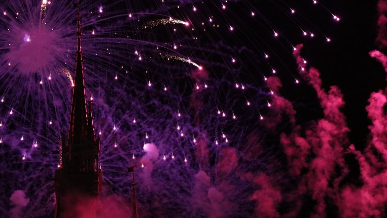 Disney World fireworks show