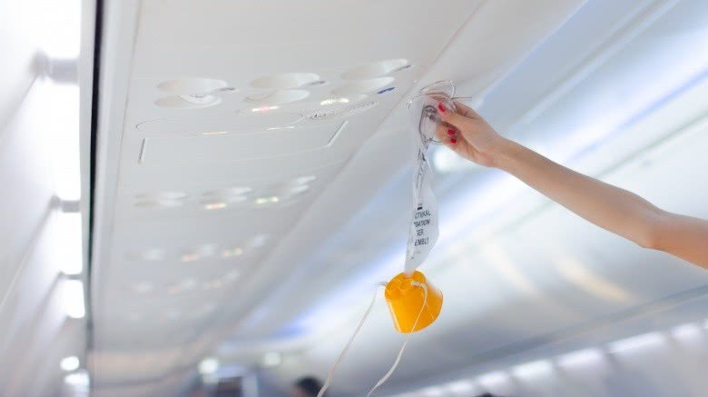 oxygen mask airplane