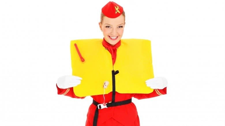 airplane life jacket