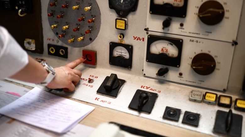 nuclear power plant switchboard