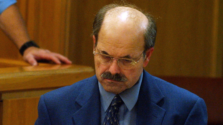 Dennis Rader in court blue suit