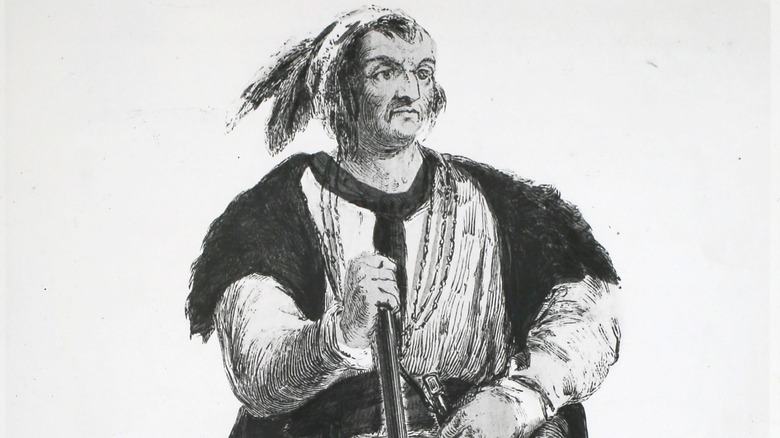 Chief  Tecumseh rendering