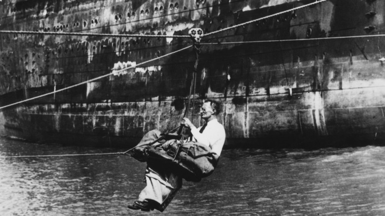 surveying the shipwreck of the morro castle