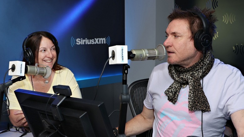 Simon Le Bon and Katy Krassner on Sirius XM in 2021