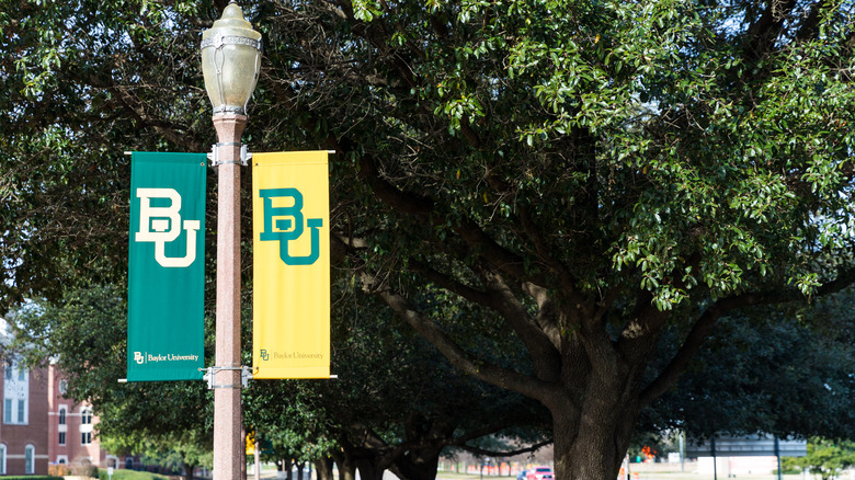 Baylor University banners