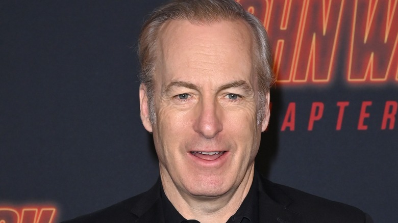 bob odenkirk open mouth black shirt