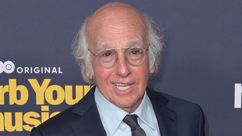 larry david mouth upturned curb your enthusiasm event