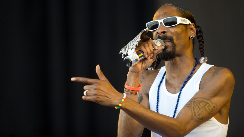 Snoop Dogg performs at Glastonbury Festival 2010