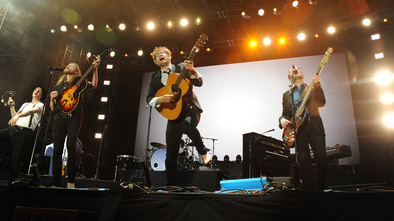 The Lumineers performing